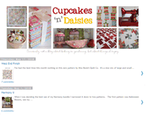 Tablet Screenshot of cupcakesndaisies.com